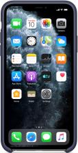 Клип-кейс Apple iPhone 11 Pro Max MWYW2ZM/A силиконовый Темно-синий – фото 2