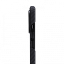 Чехол Pitaka MagEZ для iPhone 12 Pro Max Чёрный/Серый KI1201PM – фото 3