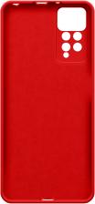 Чехол-накладка Borasco Xiaomi Redmi Note 11 Pro Microfiber Красный – фото 1