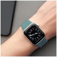 Ремешок Deppa Band Silicone для Apple Watch 38/40 mm, силиконовый, зеленый – фото 1