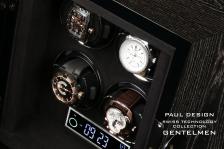 Шкатулка для автоподзавода 4-x часов Paul Design GENTLEMEN 4BA – фото 4
