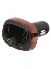 FM-Трансмиттер Baseus T Typed Bluetooth MP3 Charger With Car Holder Dark Coffee CCALL-TM12