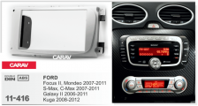 Carav 11-416 | 2DIN переходная рамка Ford Focus II, Mondeo, S-Max, C-Max 2007-2011, Galaxy II 2006-2011, Kuga 2008-2012 – фото 4