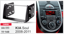 Carav 11-148 | 2DIN переходная рамка KIA Soul 2008-2011 – фото 1