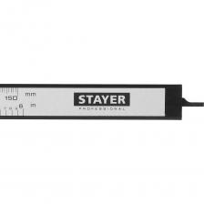 STAYER MASTER штангенциркуль электронный, направляющая из композитных матер. на основе углеродного волокна, пластик корпус, шаг измерения 0,1, 150мм – фото 2