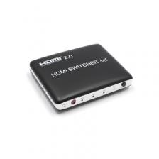 HDMI 2.0 переключатель 3 входа 1 выход (Switch 3x1) Pro-HD