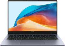 Ноутбук Huawei MateBook D 14 MDF-X, 14, IPS, Intel Core i3 1210U 1ГГц, 6-ядерный, 8ГБ 256ГБ SSD, Intel Iris Xe graphics , без операционной системы, серый космос [53013ufc]