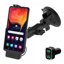 RAM-B-166-SAM9P-2QCCIGU Крепление на присоске RAM® Powered для Samsung XCover Pro с зарядным устройством RAM-B-166-SAM9P-2QCCIGU Крепление на присоске RAM® Powered для Samsung XCover Pro с зарядным устройством