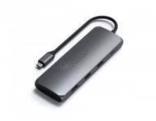 Док-станция Satechi USB-C Hybrid Multiport Adapter, (with SSD Enclosure, 2xUSB 3.1, USB Type-C, HDMI), Серый ST-UCHSEM Док-станция Satechi USB-C Hybrid Multiport Adapter, (with SSD Enclosure, 2xUSB 3.1, USB Type-C, HDMI), Серый ST-UCHSEM
