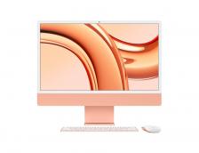 Apple iMac 24" (2023) M3 (8C CPU, 10C GPU, 8GB, 256GB SSD) MQRX3, оранжевый, английская раскладка