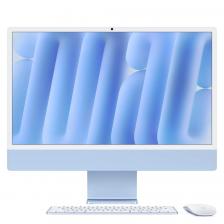 Моноблок Apple iMac 4.5K 24" MWUF3 (M4 8-Core, GPU 8-Core, 16GB, 256GB) (Голубой | Blue) (2024)