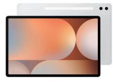 Планшет 12.4" Samsung Galaxy Tab S10+ BSM-X826B 12/256GB SM-X826BZSRCAU 9300+ (3.4) 8C AMOLED 2X 2800x1752 5G 1Sim eSIM Android 14 серебристый 13Mpix