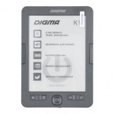 Электронная книга Digma K1, 6", темно-серый