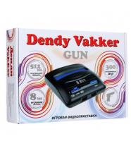 Игровая приставка Dendy Vakker (300 встроенных игр + световой пистолет)