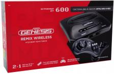 Портативная игровая консоль Retro-Genesis Remix Wireless (8+16Bit) + 600 игр (ZD-05A)