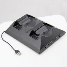 Зарядная станция 4-в-1 для 2-х геймпадов XBox One с охлаждением и 4-мя USB портами