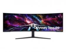 32" и выше Samsung 57" Odyssey Neo G9 S57CG952NI Curved VA 32:9 7680x2160x240Hz 1ms 2500:1 420cd 178/178 mini DP; 3xHDMI; 2xUSB 3.0 Tilt Swiv HAS VESA black [LS57CG952NIXCI]