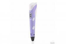 3D ручка/ 3D PEN-3/ Фиолетовый/ 3D ручка c LCD дисплеем/ 3Д ручка с трафаретами / Новое поколение – фото 4
