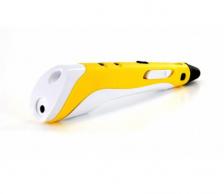 3D ручка SPIDER PEN START Yellow + 40 метров пластика (трафареты в комплекте) – фото 3