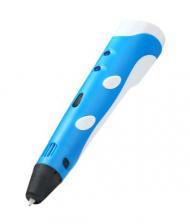 3D ручка SPIDER PEN START Blue + 40 метров пластика (трафареты в комплекте) – фото 3