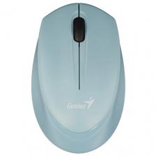 Беспроводная мышь Мышь беспроводная Genius NX-7009 голубая (black, G5 Hanger), 2.4GHz wireless, BlueEye 1200 dpi, 1xAA