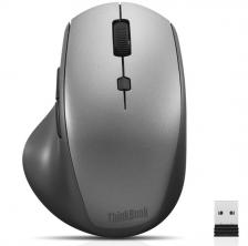 Lenovo ThinkBook 600 Wireless Media Mouse (2400/1600/1000 DPI- Red optical sensor, 2.4GHz nano USB receiver, 1x AA battery - For Right-Handed) 4Y50V81591 Lenovo ThinkBook 600 Wireless Media Mouse (2400/1600/1000 DPI- Red optical sensor, 2.4GHz nano USB receiver, 1x AA battery - For Right-Handed) 4Y50V81591