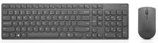 Lenovo Professional Ultraslim Wireless Combo Keyboard and Mouse- Russian/Cyrillic ( 1 x 2.4 GHz nano USB receiver, 1 x micro USB charging cable, 2 x AAA batteries 4X30T25796