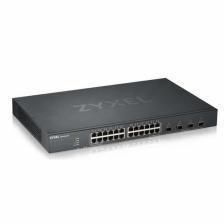 Гибридный Smart L2+ коммутатор Zyxel NebulaFlex XGS1930-28, 24xGE, 4xSFP+, бесшумный (без вентилятора), автономное/облачное управление Гибридный Smart L2+ коммутатор Zyxel NebulaFlex XGS1930-28, 24xGE, 4xSFP+, бесшумный (без вентилятора), автономное/облачное управление