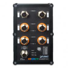 Коммутатор промышленный Planet IGS-604HPT-M12 Industrial IP67-rated 4-Port 10/100/1000T 802.3at PoE + 2-Port 10/100/1000T Managed Ethernet Switch (-40 Коммутатор промышленный Planet IGS-604HPT-M12 Industrial IP67-rated 4-Port 10/100/1000T 802.3at PoE + 2-Port 10/100/1000T Managed Ethernet Switch (-40