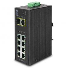Коммутатор промышленный управляемый Planet IGS-10020MT 8x10/100/1000T + 2x100/1000X SFP (-40~75 градусов C) Коммутатор промышленный управляемый Planet IGS-10020MT 8x10/100/1000T + 2x100/1000X SFP (-40~75 градусов C)