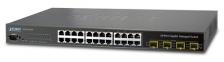 Коммутатор Planet WGSW-24040 управляемый, гигабитный 24-порта с 802.3at PoE+ 4-порта SFP (440W) Коммутатор Planet WGSW-24040 управляемый, гигабитный 24-порта с 802.3at PoE+ 4-порта SFP (440W)