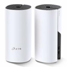 WiFi-система TP-LINK Deco M4 2-Pack 2 устройства,Mesh,Qualcomm, 2 радиомодуля (2.4 ГГц и 5 ГГц),поддерживают 802.11ac Wave 2, технологии MU-MIMO 2x2:2, AP Steering, Band Steering, Beamforming, QoS, оснащены 2-мя гигабитными портами RJ45; обеспечивают скорость до 1166 Мбит/с WiFi-система TP-LINK Deco M4 2-Pack 2 устройства,Mesh,Qualcomm, 2 радиомодуля (2.4 ГГц и 5 ГГц),поддерживают 802.11ac Wave 2, технологии MU-MIMO 2x2:2, AP Steering, Band Steering, Beamforming, QoS, оснащены 2-мя гигабитными портами RJ45; обеспечивают скорость до 1166 Мбит/с