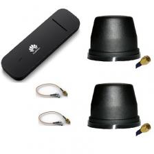 Huawei E3372 4g Lte 3g 2g Gsm Gprs модем универсальный с двумя внешними антеннами и двумя переходниками Huawei E3372 4g Lte 3g 2g Gsm Gprs модем универсальный с двумя внешними антеннами и двумя переходниками