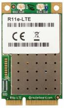 Модуль Mikrotik R11e-LTE LTE/3G/2G, MIMO 2x2 с интерфейсом Mini PCI Express.LTE-модем 4-й Категории. ,для подключения внешних антенн, модуль оборудова Модуль Mikrotik R11e-LTE LTE/3G/2G, MIMO 2x2 с интерфейсом Mini PCI Express.LTE-модем 4-й Категории. ,для подключения внешних антенн, модуль оборудова