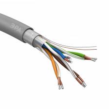 FL-4-PVC-A Кабель витая пара ЭРА Simple FL-4-PVC-A F/UTP 4x2x24 AWG Cat5e CCA PVC 305м, цена за 1 шт FL-4-PVC-A Кабель витая пара ЭРА Simple FL-4-PVC-A F/UTP 4x2x24 AWG Cat5e CCA PVC 305м, цена за 1 шт