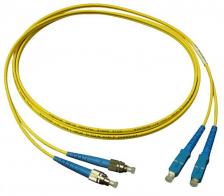 Коммутационный шнур оптический Hyperline Duplex FC/LC (UPC) OS2 9/125 PVC ? 3мм 220м цвет: жёлтый (FC-D3-9-FC/UR-LC/UR-H-220M-PVC-YL)