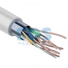 PROconnect Кабель витая пара омедненный, F/UTP, категория 5e, PVC, 4PR, 24AWG, внутренний, серый, 25 м, цена за 1 шт PROconnect Кабель витая пара омедненный, F/UTP, категория 5e, PVC, 4PR, 24AWG, внутренний, серый, 25 м, цена за 1 шт
