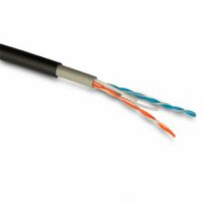 Кабель витая пара SF/UTP 5e кат. 2 пары Hyperline ISF2-C5E-P-I 24 AWG, многопроволочные жилы, SF/UTP, двойная оболочка PVC (UV), серый (305 м) Кабель витая пара SF/UTP 5e кат. 2 пары Hyperline ISF2-C5E-P-I 24 AWG, многопроволочные жилы, SF/UTP, двойная оболочка PVC (UV), серый (305 м)