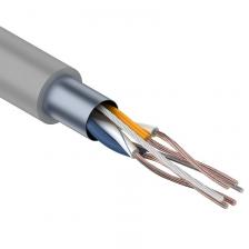 REXANT Кабель витая пара F/UTP, категория 5e, PVC, 2PR, 24AWG, внутренний, многожильный, серый, 305 м, цена за 1 бухта REXANT Кабель витая пара F/UTP, категория 5e, PVC, 2PR, 24AWG, внутренний, многожильный, серый, 305 м, цена за 1 бухта