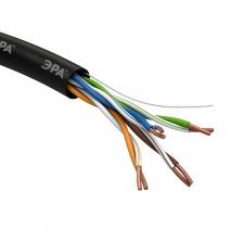 U-4-PE Кабель витая пара ЭРА U-4-PE U/UTP 4x2x24 AWG Cat5e CU PE OUTDOOR 305м, цена за 1 шт U-4-PE Кабель витая пара ЭРА U-4-PE U/UTP 4x2x24 AWG Cat5e CU PE OUTDOOR 305м, цена за 1 шт
