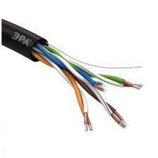 UL-4-PE-A Кабель витая пара ЭРА Simple UL-4-PE-A U/UTP 4x2x24AWG Cat5e CCA PE OUTDOOR 305м, цена за 1 шт UL-4-PE-A Кабель витая пара ЭРА Simple UL-4-PE-A U/UTP 4x2x24AWG Cat5e CCA PE OUTDOOR 305м, цена за 1 шт