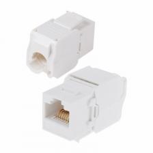 Rexant Модуль Keystone Jack RJ-45(8P8C), UTP неэкранированный, категория 6, тип 180 градусов, самозажимной, белый, цена за 1 шт Rexant Модуль Keystone Jack RJ-45(8P8C), UTP неэкранированный, категория 6, тип 180 градусов, самозажимной, белый, цена за 1 шт