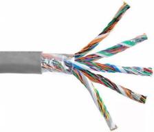 Кабель витая пара U/UTP 5 кат. 50 пар Netlan EC-UU050-5-PVC-GY-3 24AWG(0.47 мм), медь, одножильный (solid), внутренний, PVC, нг(B), серый, уп/305м Кабель витая пара U/UTP 5 кат. 50 пар Netlan EC-UU050-5-PVC-GY-3 24AWG(0.47 мм), медь, одножильный (solid), внутренний, PVC, нг(B), серый, уп/305м