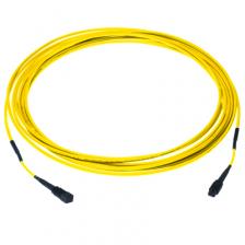 Коммутационный шнур оптический Hyperline MTPF/MTPF OS2 9/125 LSZH 5м цвет: жёлтый (FC-9-MTP-F-MTP-F-PC-LSZH-5M)
