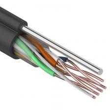 REXANT Кабель витая пара U/UTP, категория 5e, PE, 4PR, 24AWG, внешний, черный, с тросом, 305 м, цена за 1 бухта REXANT Кабель витая пара U/UTP, категория 5e, PE, 4PR, 24AWG, внешний, черный, с тросом, 305 м, цена за 1 бухта