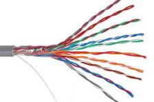 Кабель витая пара U/UTP 5 кат. 10 пар Netlan EC-UU010-5-PVC-GY-3 24AWG(0.47 мм), медь, одножильный (solid), внутренний, PVC, нг(B), серый, уп/305м Кабель витая пара U/UTP 5 кат. 10 пар Netlan EC-UU010-5-PVC-GY-3 24AWG(0.47 мм), медь, одножильный (solid), внутренний, PVC, нг(B), серый, уп/305м