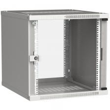 ITK Шкаф настенный LINEA WE 9U 600х600мм дверь стекло серый, цена за 1 шт