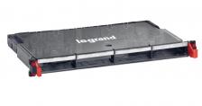 Полка Legrand LCS3 2 HU невыдвижная прямая для шкафов цвет: чёрный