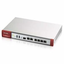 Межсетевой экран Zyxel ZyWALL VPN100, Rack, 3xWAN GE (2xRJ-45 и 1xSFP), 4xLAN/DMZ GE, 2xUSB3.0, AP Controller (4/68), SD-WAN, Device HA Pro, подписка на 1 год фильтрации контента (CF) и Geo IP