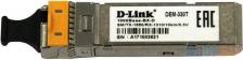 Модуль D-Link 330T/10KM/A1A WDM SFP-трансивер с 1 портом 1000Base-BX-D (Tx:1550 нм, Rx:1310 нм) для одномодового оптического кабеля (до 10 км)